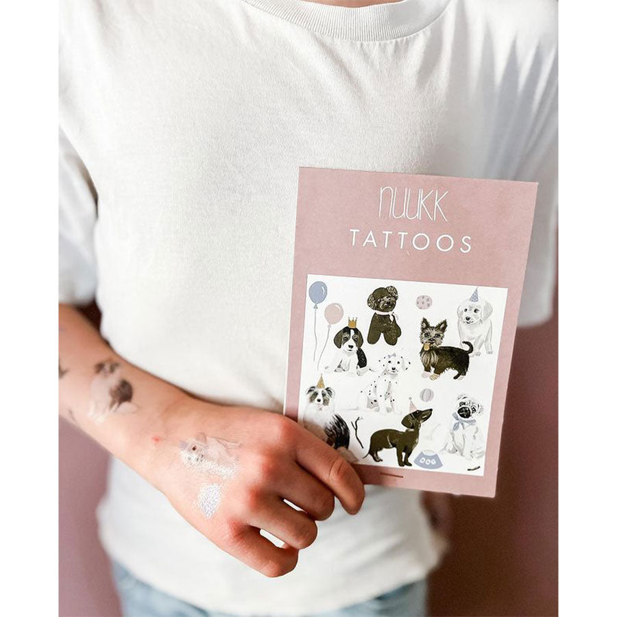 Nuukk - Bio Vegane Kinder Tattoos "Hunde"