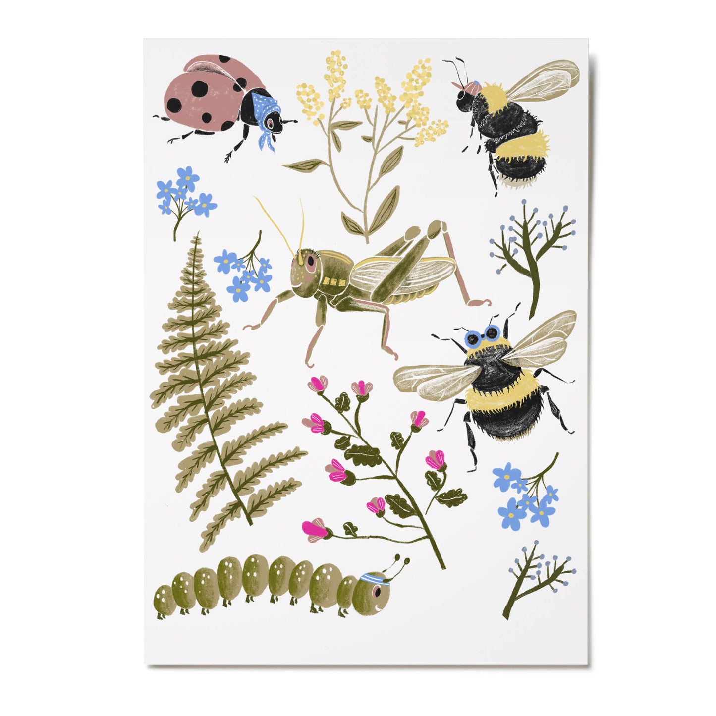 Nuukk – Kindertattoos „Bienen, vegan & dermatologisch getestet