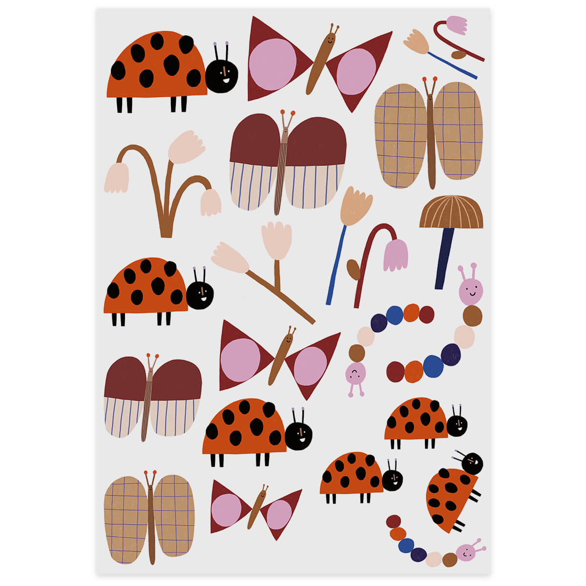 Nuukk – Kindertattoos „Marienkäfer“, vegan & dermatologisch getestet