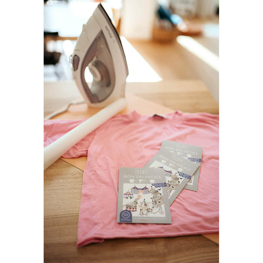 Nuukk - Bügelbilder "Zirkus" für Textilien, Made in Germany