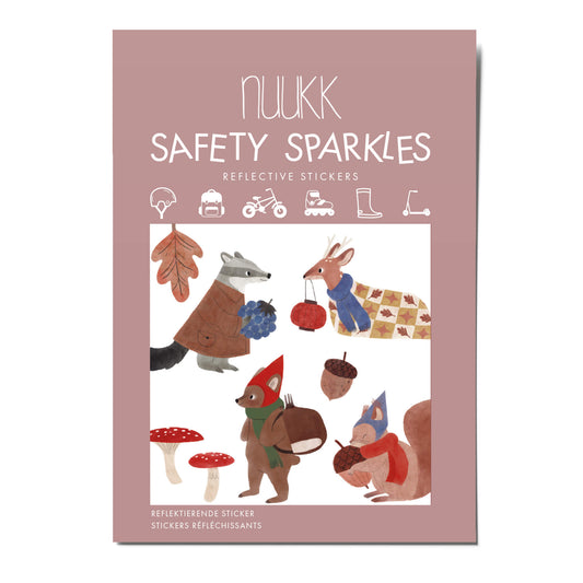 Nuukk – Reflektierende Sticker „Waldbewohner“ für Kinder