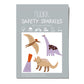 Nuukk – Reflektierende Sticker „Dinos“ für Kinder