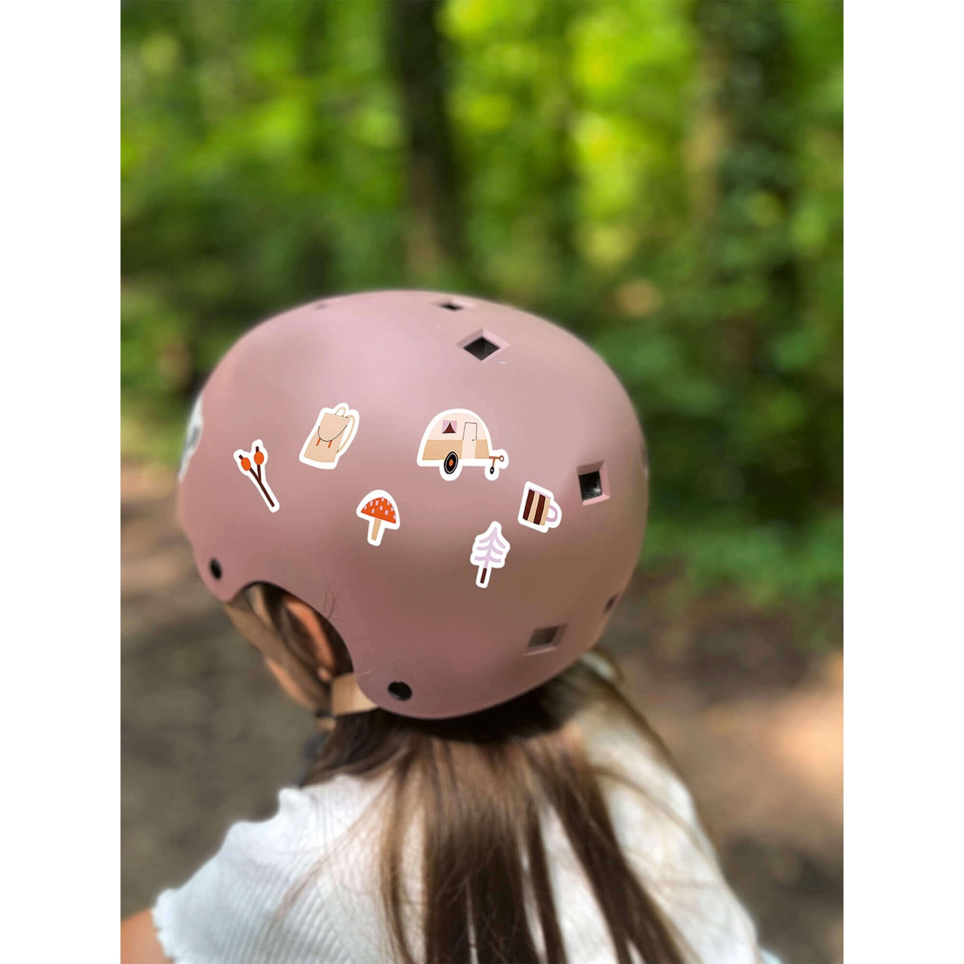 Nuukk – Reflektierende Sticker „Camping“ für Kinder