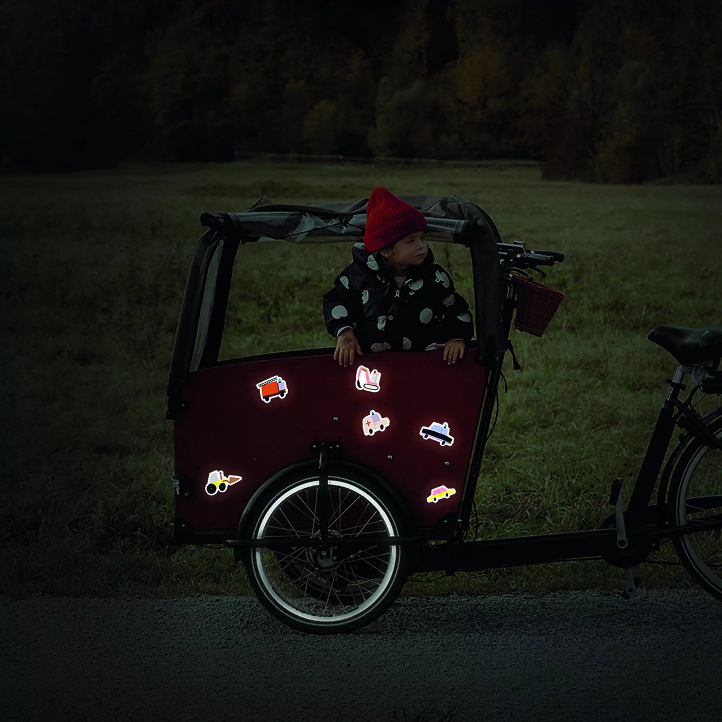 Nuukk – Reflektierende Sticker „Baustelle“ für Kinder