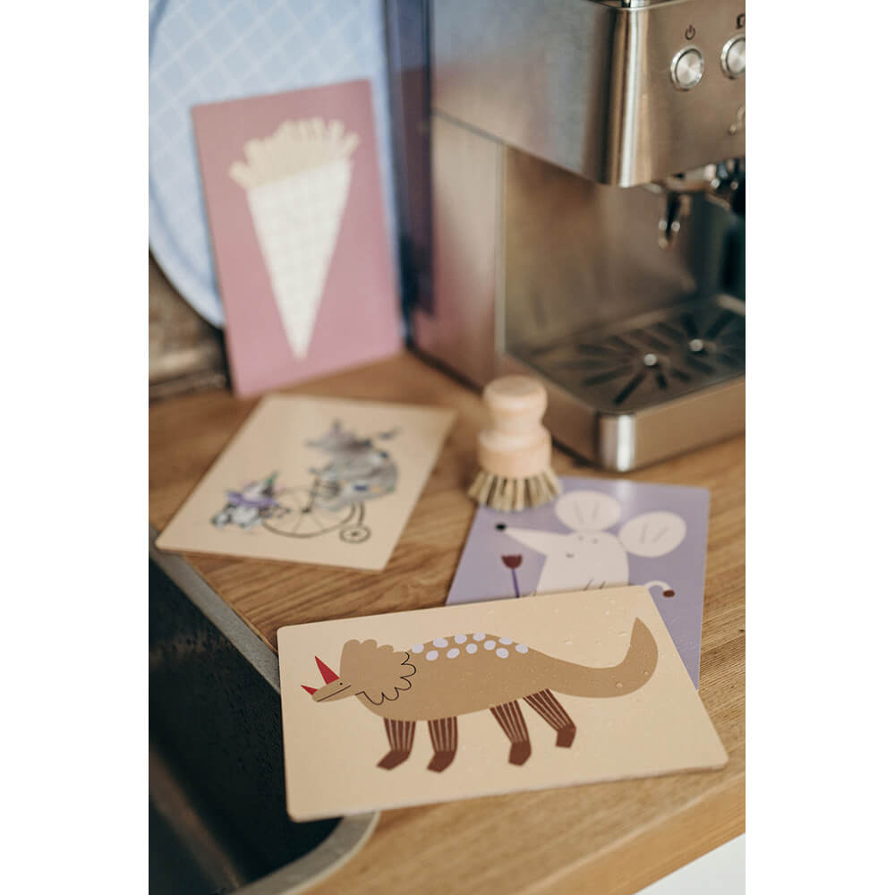 Nuukk - Kleines Schneidebrett "Dino"