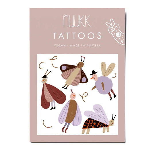 Nuukk – Kindertattoos „Flatter Freunde“, vegan & dermatologisch getestet