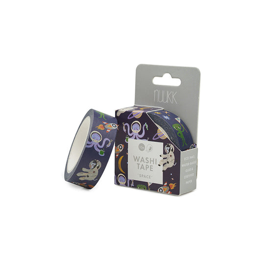 Nuukk – Washi Tape „Space“ aus zertifiziertem Reispapier