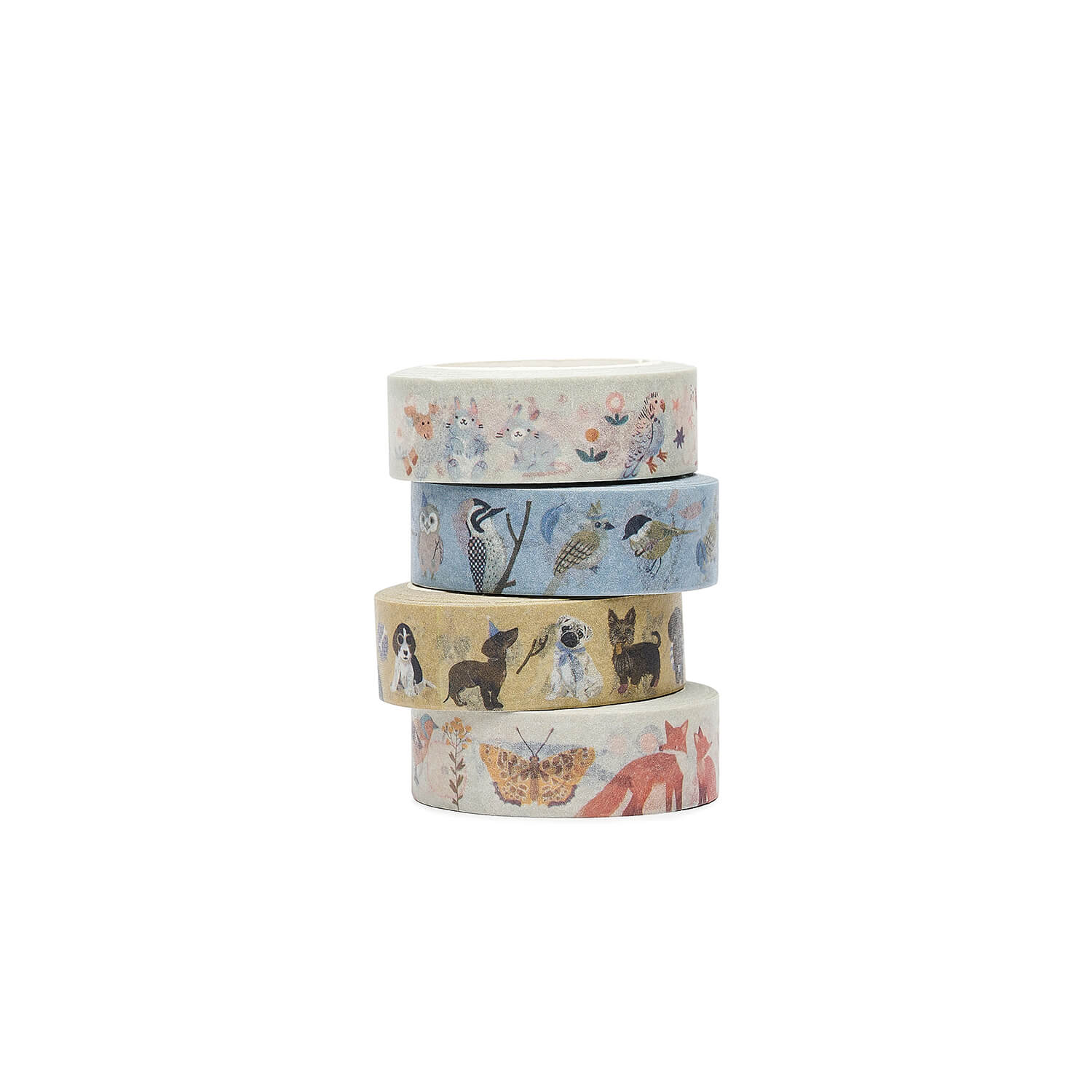 Nuukk – Washi Tape „Wald und Wiese“ aus zertifiziertem Reispapier