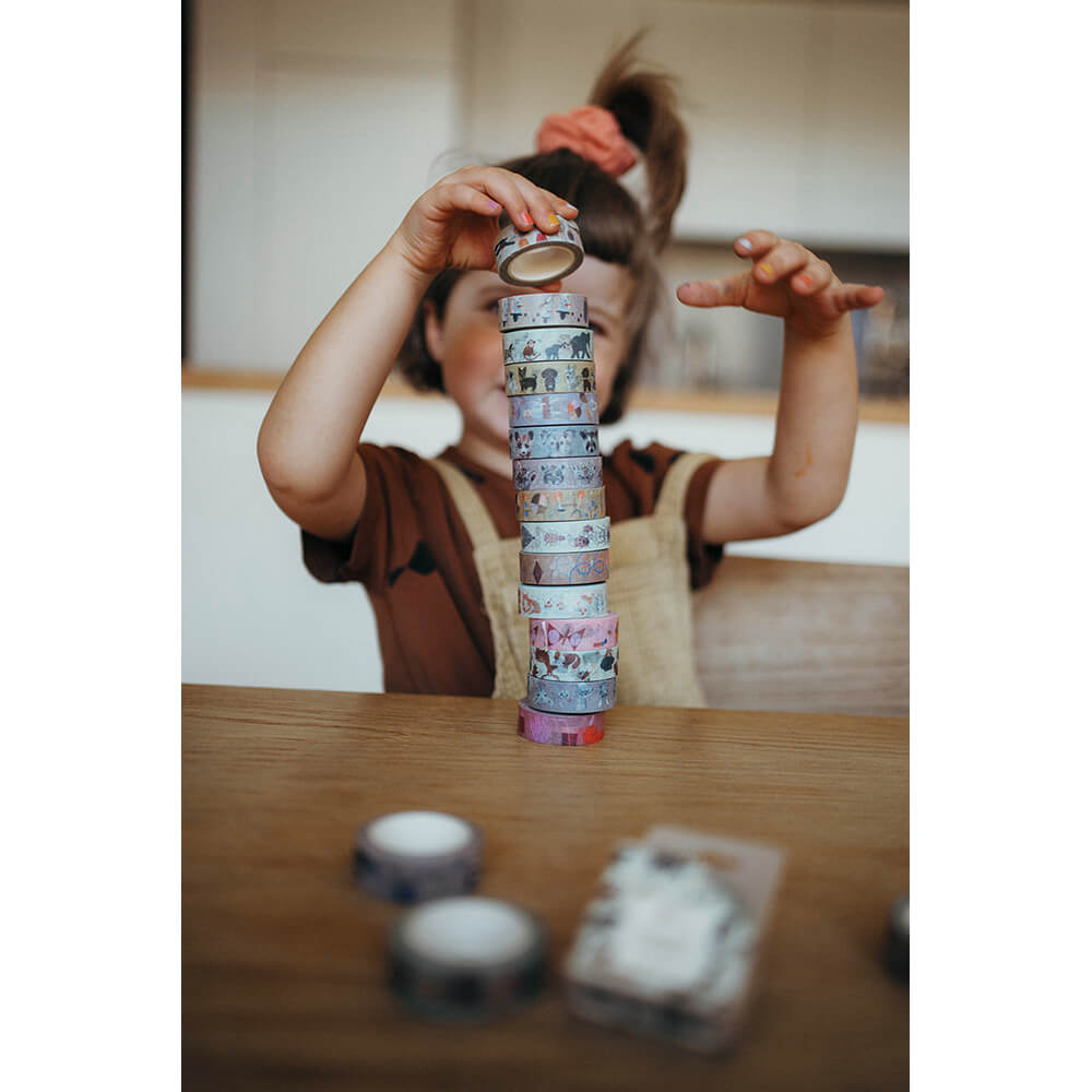 Nuukk – Washi Tape „Wald und Wiese“ aus zertifiziertem Reispapier