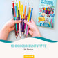 BUNTSTIFTE BICOLOR – 12 STÜCK = 24 FARBEN