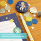 Papierdrachen - Schreibset Schule Astronaut Set 5