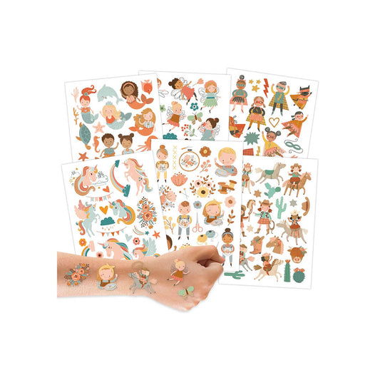Papierdrachen – Kinder Tattoos 