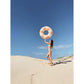 Petites Pommes - (90 cm) Schwimmring "Sally - Peach Daisy"