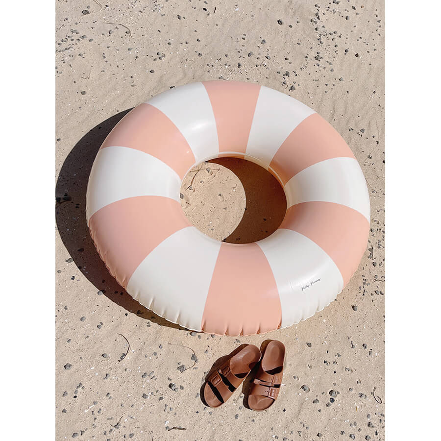 Petites Pommes - (90 cm) Schwimmring "Sally - Peach Daisy"