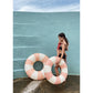 Petites Pommes - (120 cm) Schwimmring "Celine - Peach Daisy"