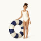 Petites Pommes - (60 cm) Schwimmring "Anna - Cannes Blue"