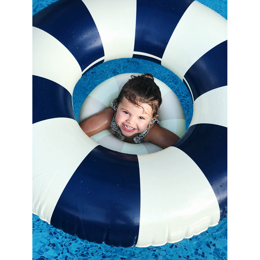 Petites Pommes - (120 cm) Schwimmring "Celine - Cannes Blue"