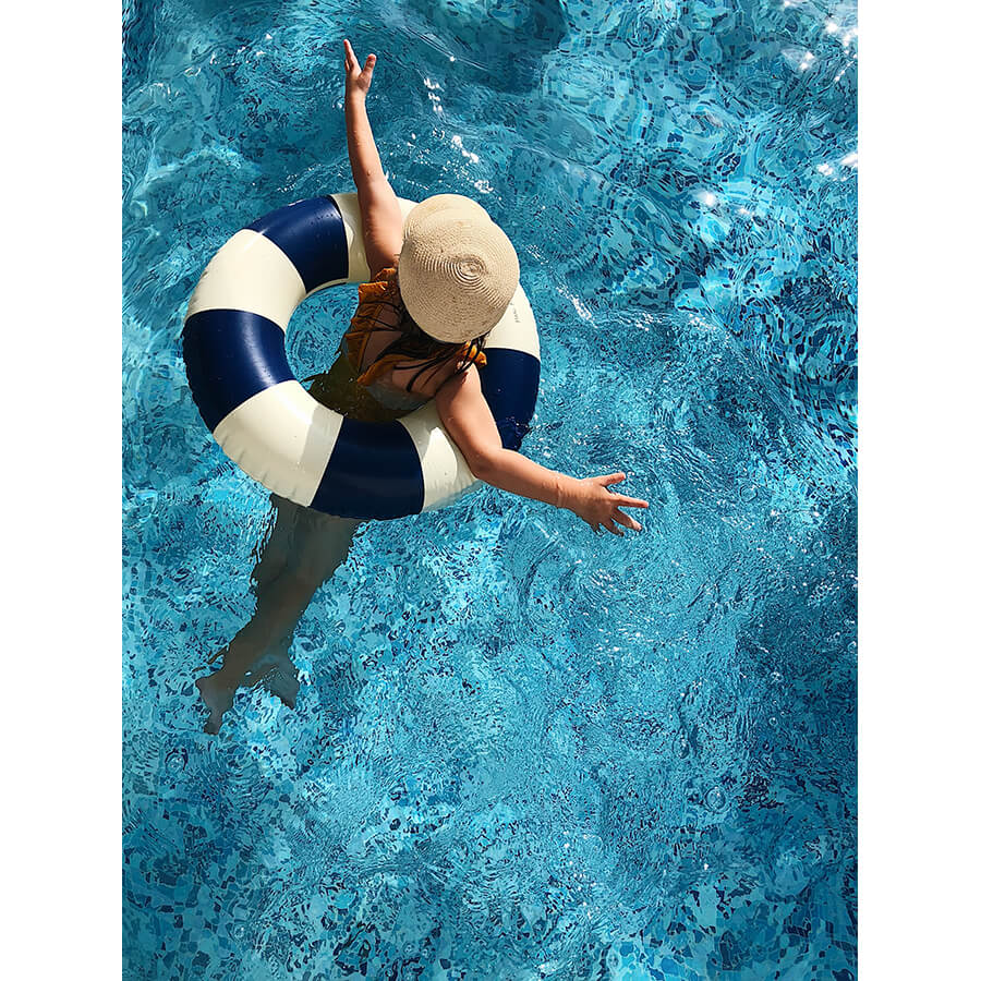 Petites Pommes - (60 cm) Schwimmring "Anna - Cannes Blue"