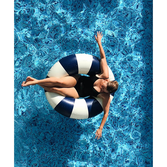 Petites Pommes - (120 cm) Schwimmring "Celine - Cannes Blue"