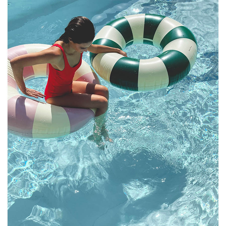 Petites Pommes - (120 cm) Schwimmring "Celine - Oxford Green"
