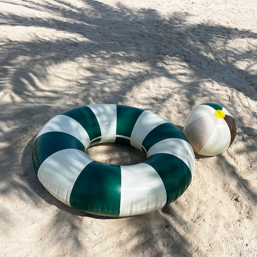 Petites Pommes - (120 cm) Schwimmring "Celine - Oxford Green"