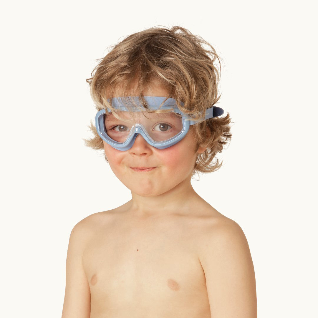 SCHWIMMBRILLE HANS GOGGLES - NORDIC BLUE