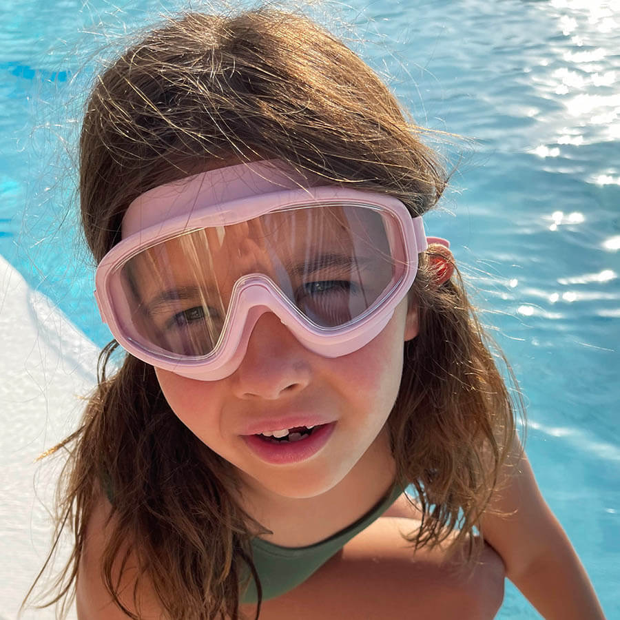 Petites Pommes - Schwimmbrille / Taucherbrille "Goggles - French Rose"