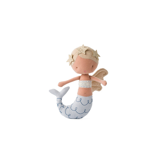 Picca Loulou Meerjungfrau Mermaid Pearl – handgefertigte Stoffpuppe