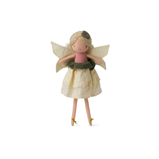Picca Loulou - Stoffpuppe Dolores – handgefertigte Puppe aus Leinen