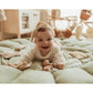 Play & Go – Bio Babynest & Spielmatte "Bloom" Grün