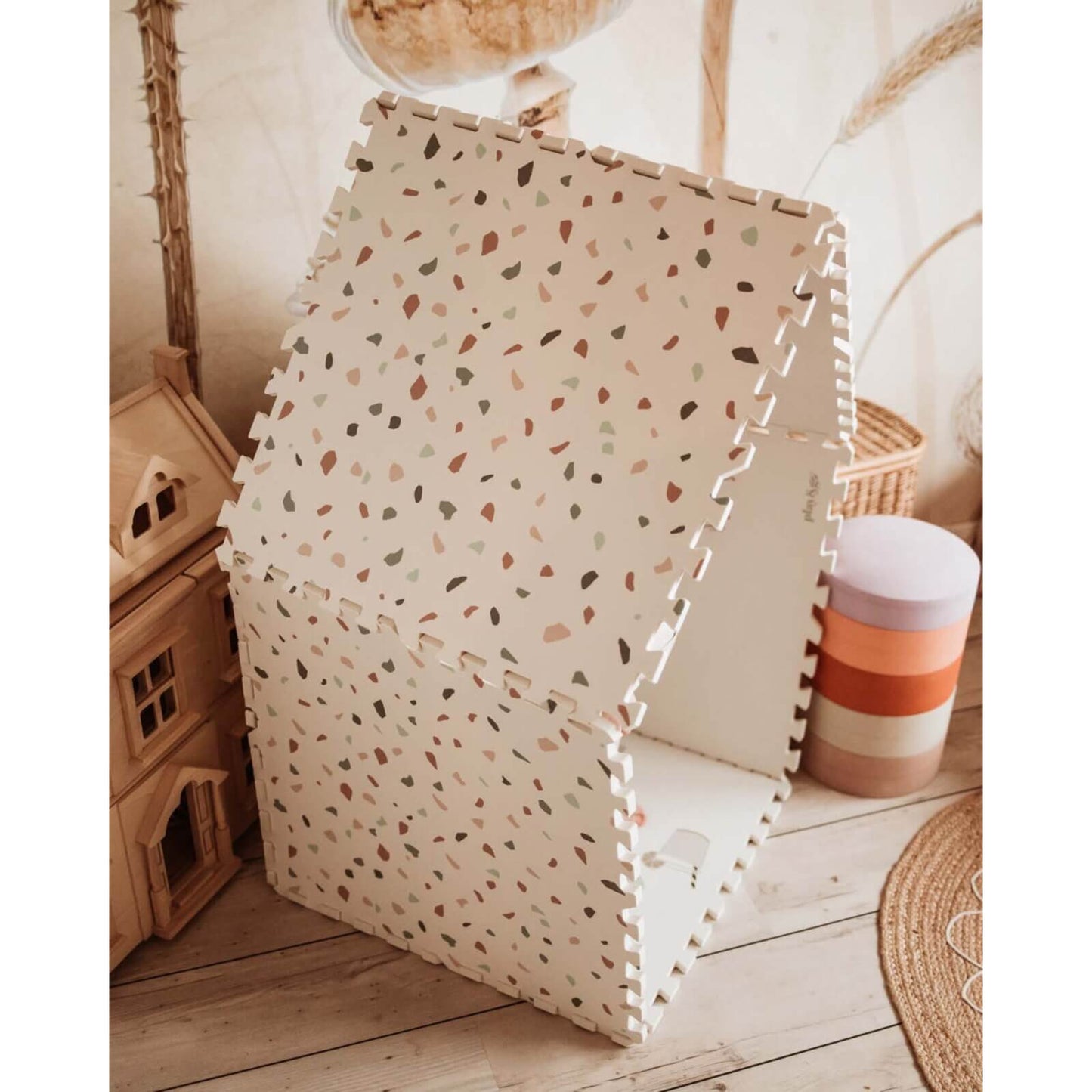 Play & Go – Puzzlematte "Eevaa" Abc Wendbar 180x180cm