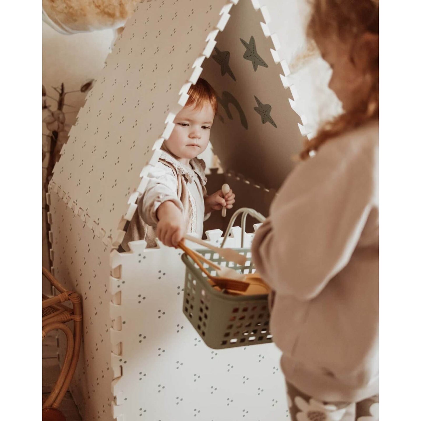 Play & Go – Puzzlematte "Eevaa" Zahlen Wendbar 180x180cm