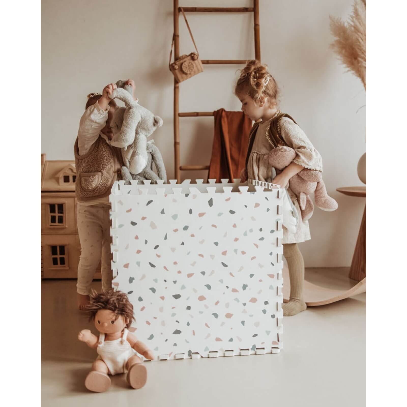 Play & Go – Puzzlematte "Eevaa" Abc Wendbar 180x180cm