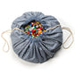 Play & Go – Bio Spielmatte/Spielzeugsack "Organic Original" Blau