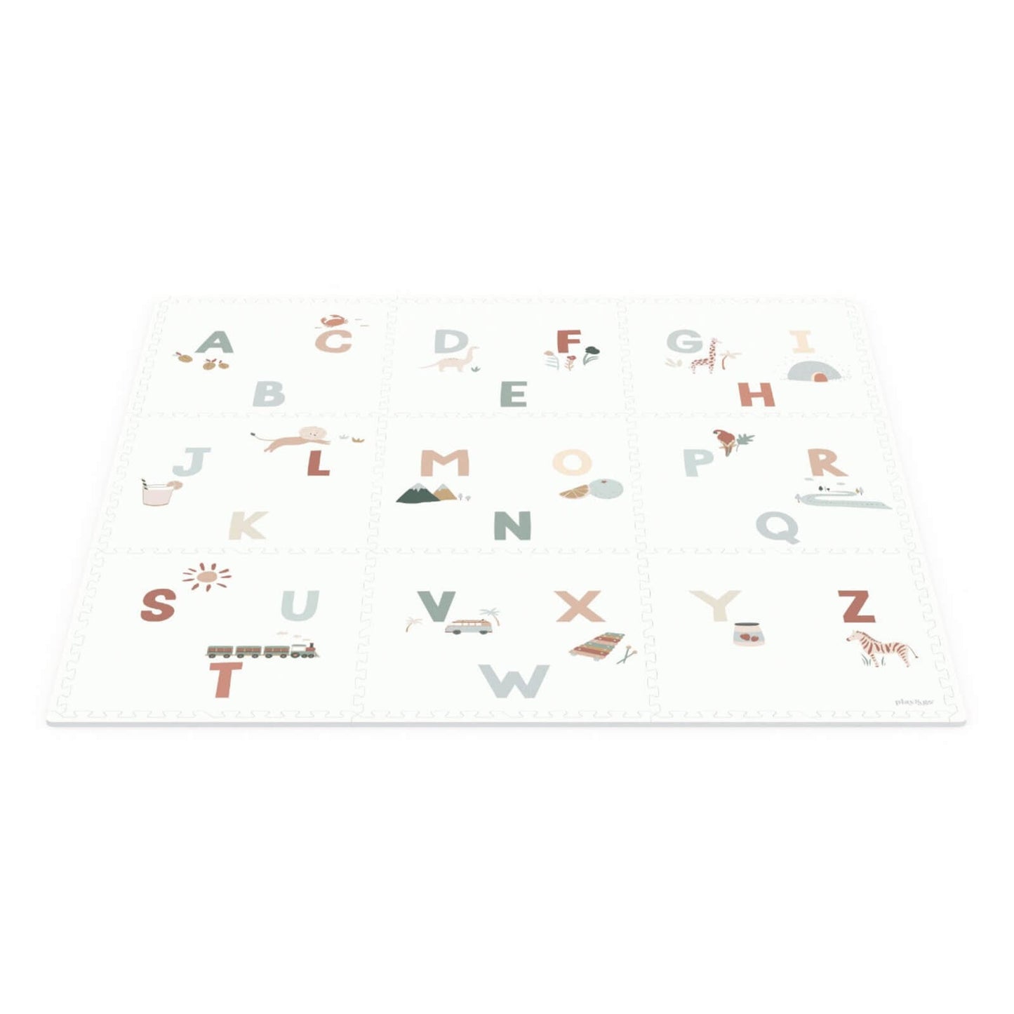 Play & Go – Puzzlematte "Eevaa" Abc Wendbar 180x180cm