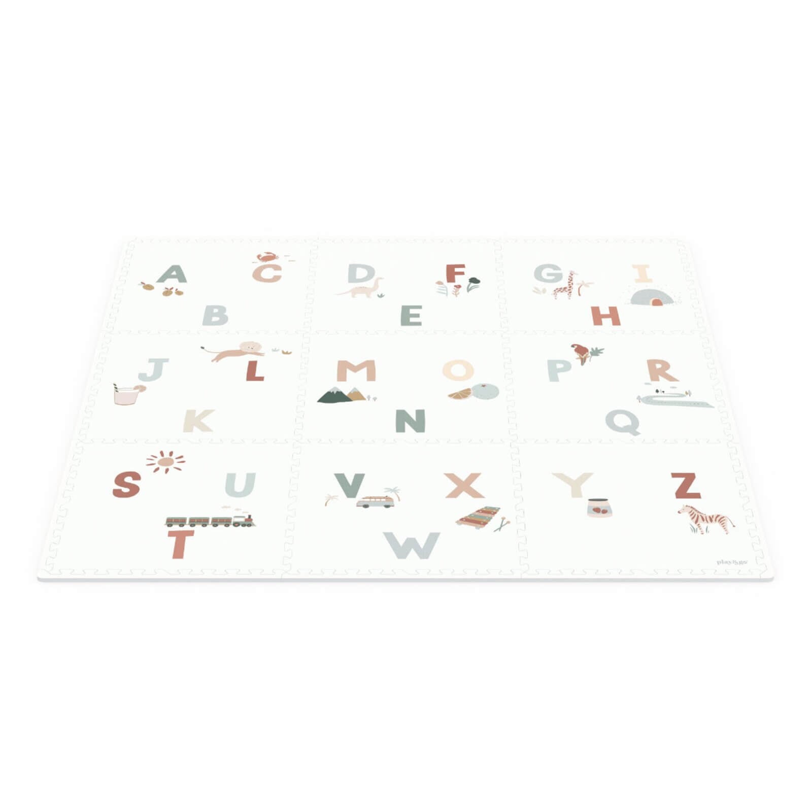 Play & Go – Puzzlematte "Eevaa" Abc Wendbar 180x180cm