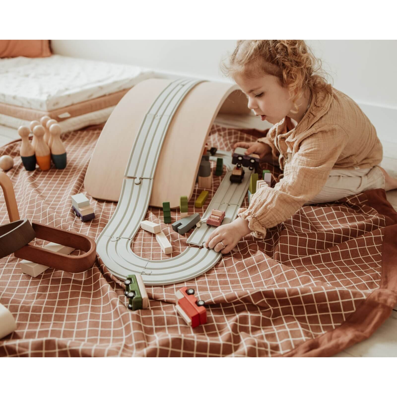 Play & Go – Bio Spielmatte/Spielzeugsack "Organic Original" Braun