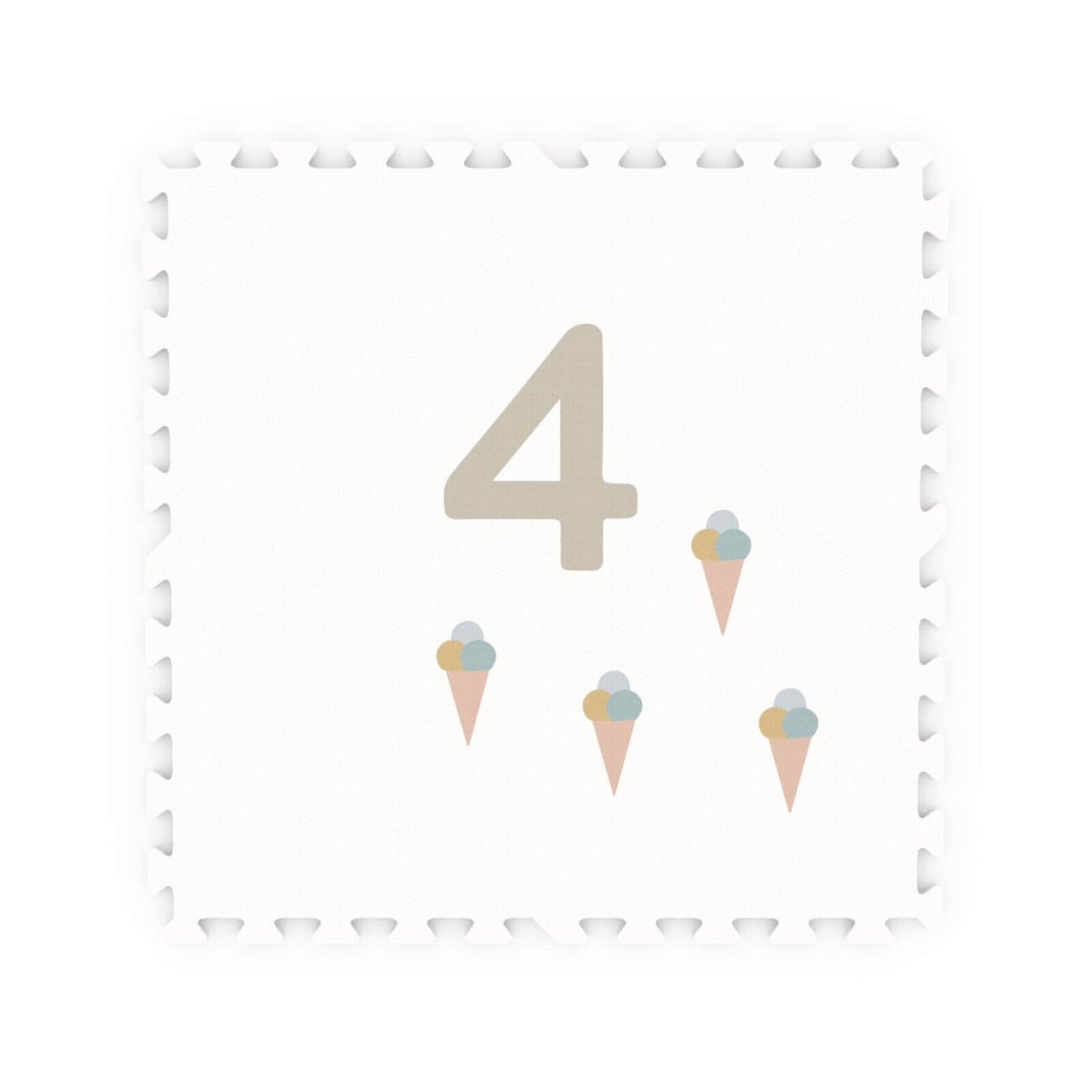 Play & Go – Puzzlematte "Eevaa" Zahlen Wendbar 180x180cm