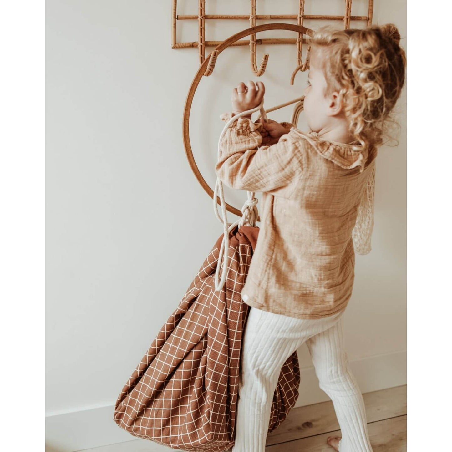 Play & Go – Bio Spielmatte/Spielzeugsack "Organic Original" Braun