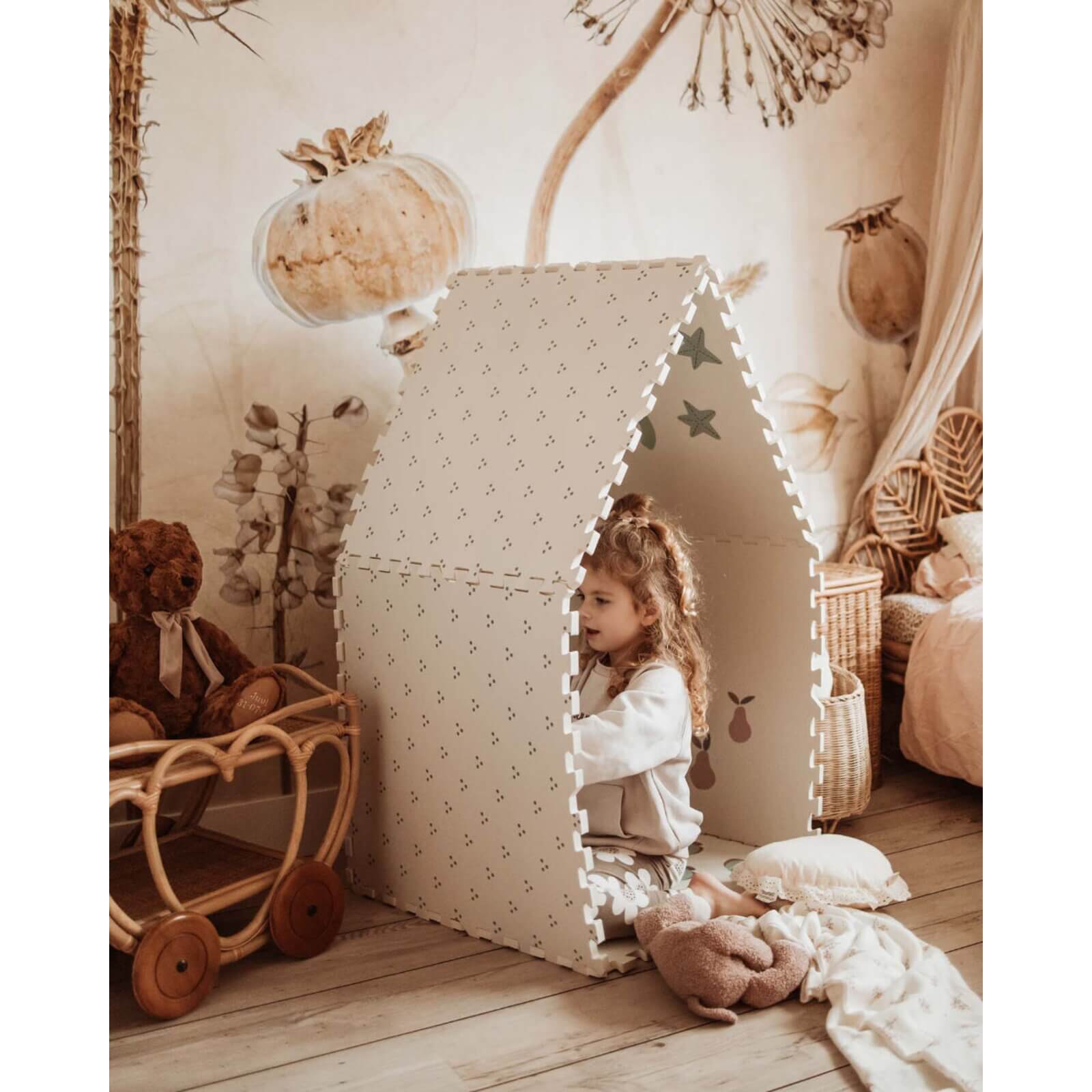 Play & Go – Puzzlematte "Eevaa" Zahlen Wendbar 180x180cm