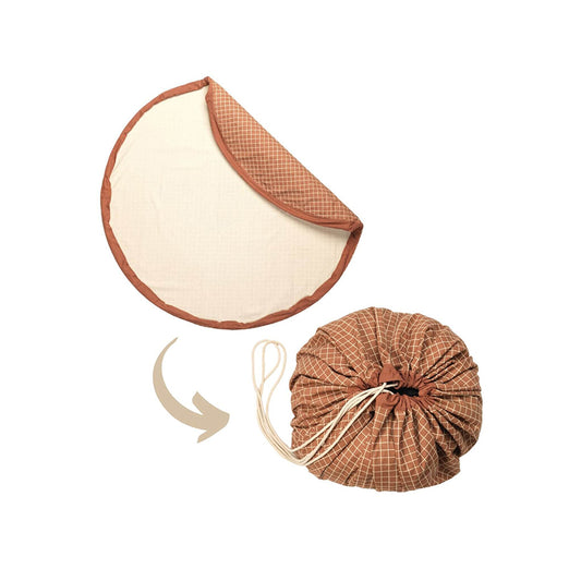 Play & Go – Bio Spielmatte/Spielzeugsack "Organic Original" Braun