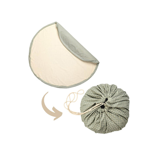 Play & Go – Bio Spielmatte/Spielzeugsack "Organic Original" Grün