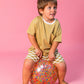 Ratatam – Hüpfball „Confetti“ 40 cm für Kinder, handgefertigt
