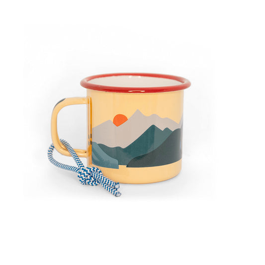 EMAILLE BECHER BERGE