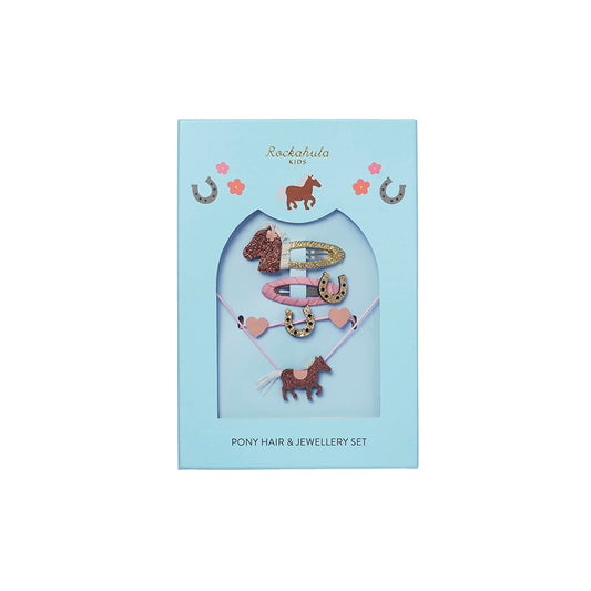 Rockahula - Haar & Schmuck Set "Peggy Pony"