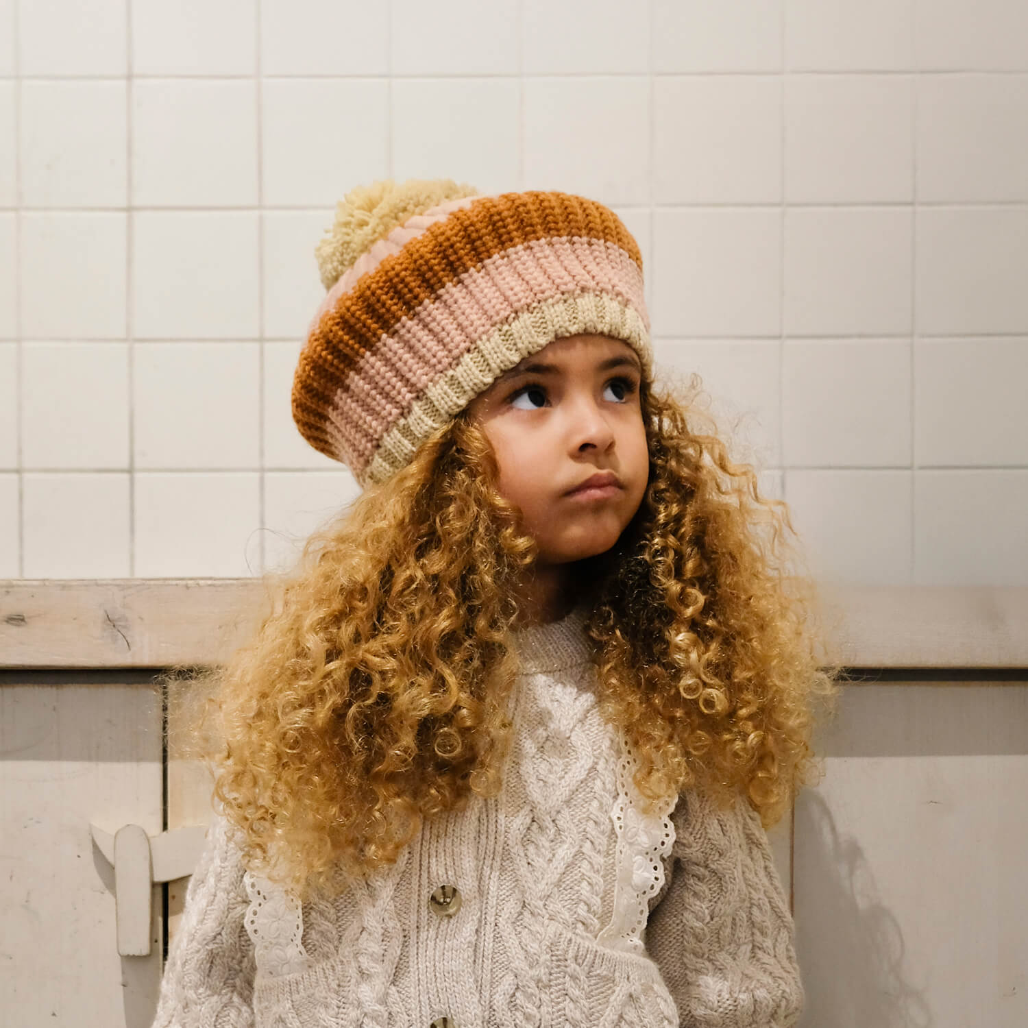 Rockahula - Strickmütze für Kinder "Cosy Striped"