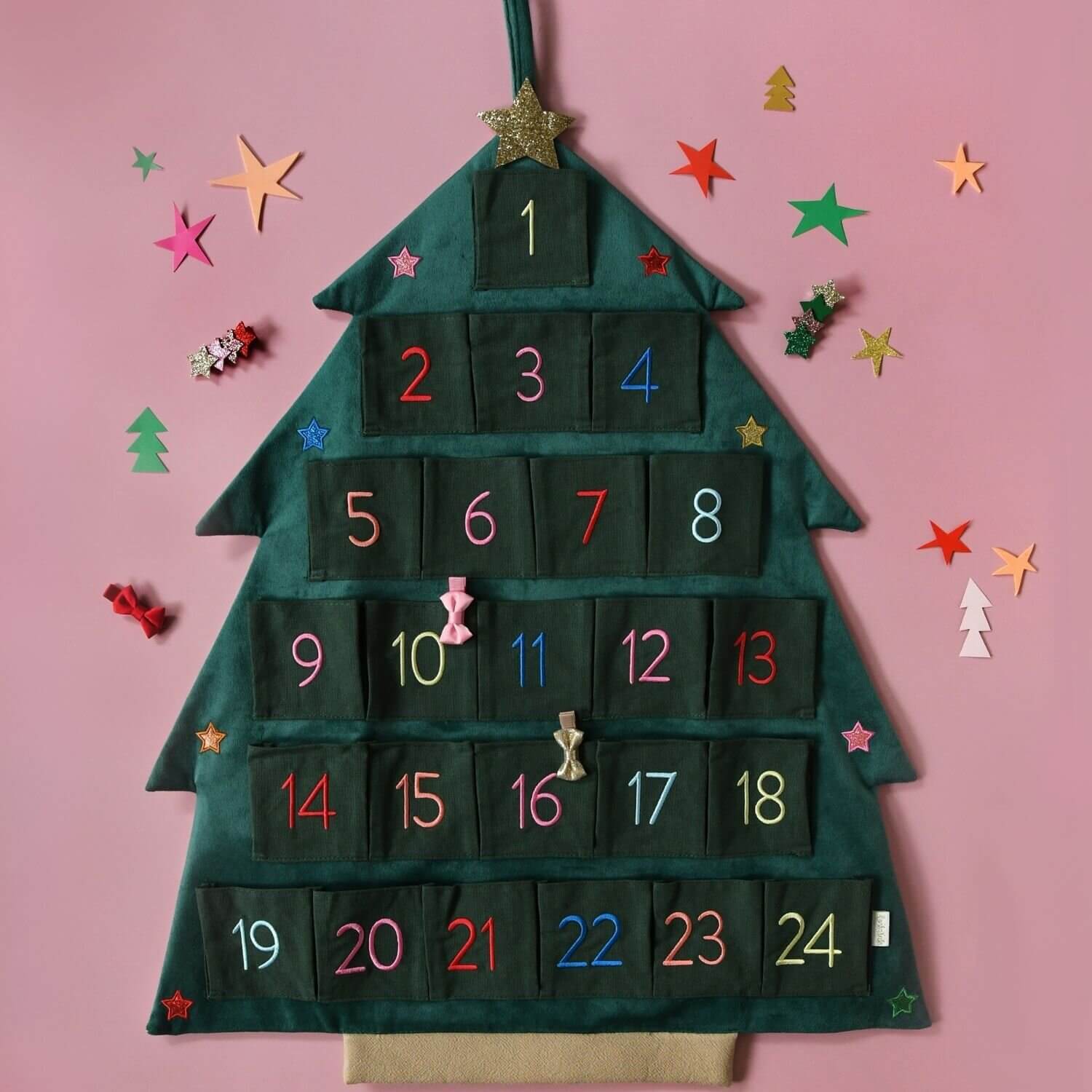 Rockahula - hübscher Adventskalender "Christmas Tree", 70 x 53 cm