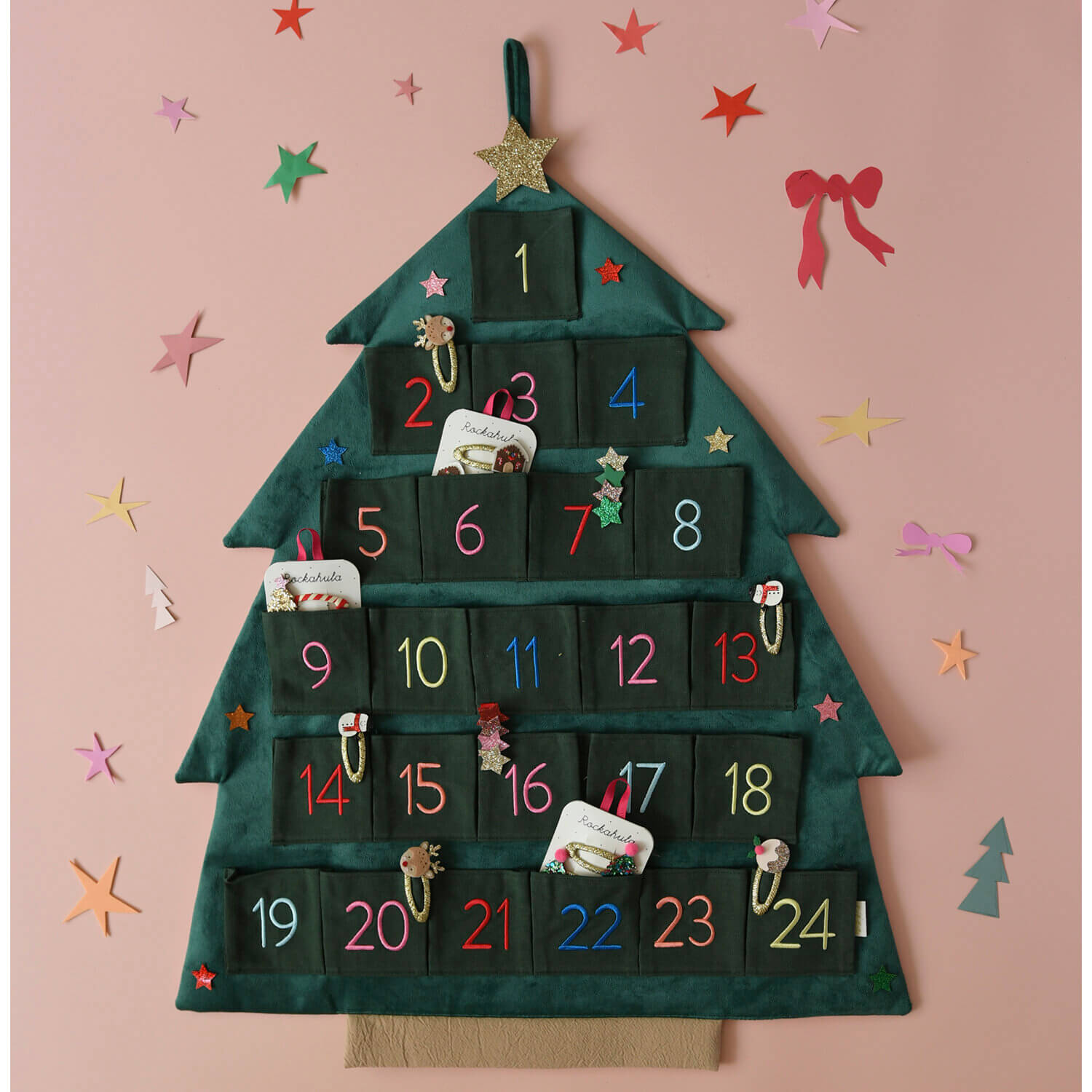 Rockahula - hübscher Adventskalender "Christmas Tree", 70 x 53 cm