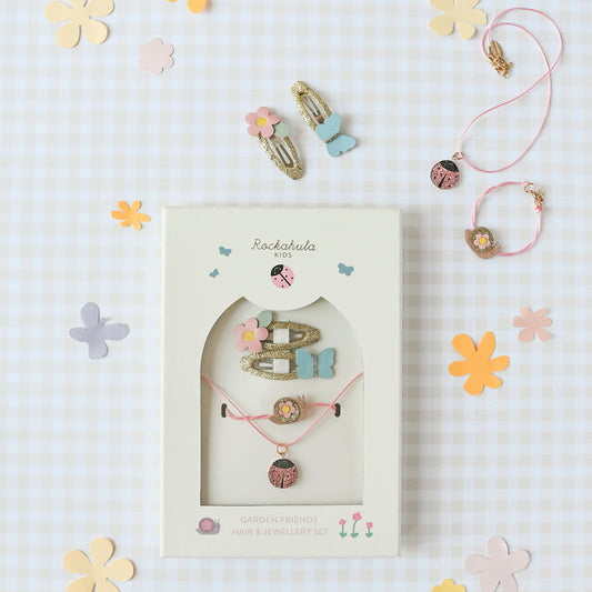 Rockahula - Haar & Schmuck Set "Garden Friends"