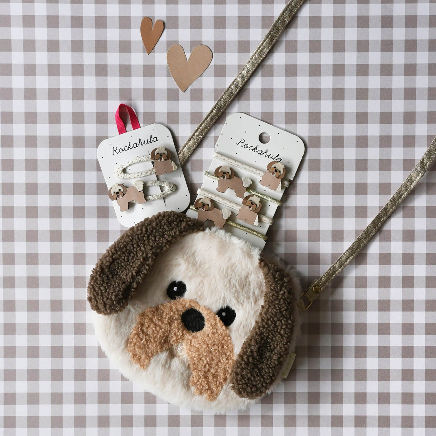 HAARGUMMIS DOLLY DOG, 4er Set